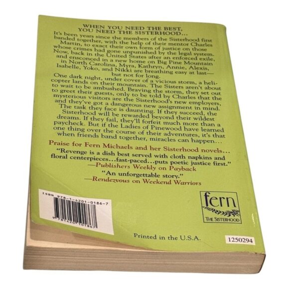 Fast Track Fern Michaels Sisterhood Novel Mystery Thriller Paperback Book 2009 - Picture 8 of 9